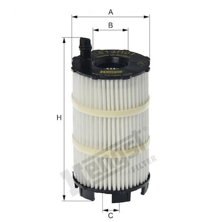 Hengst Oil Filter, E813H01D188 E813H01D188